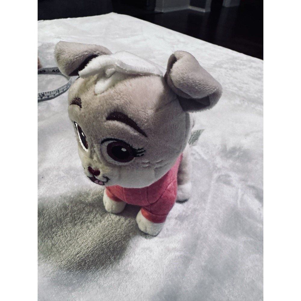 Disney Junior Puppy Dog Pals Keia Plush Stuffed Toy 6" Pink Shirt